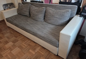 Moderne Couch mit Bett funktion inkl.kissen 