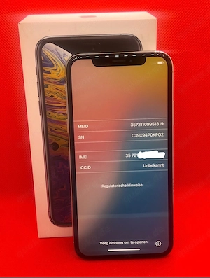 iPhone XS 64 GB Silber   Top Zustand   Akku 100 %   OVP + Zubehör