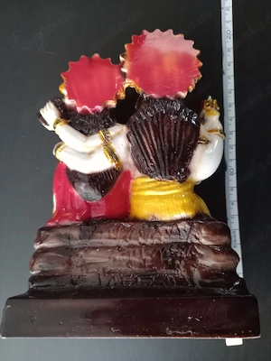 Indische Götterfigur Shiva Shakti Ganesh