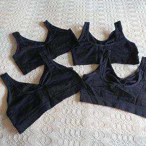 Damen - Bustier, Basic, schwarz, Ergee, Gr. L, ohne Polster