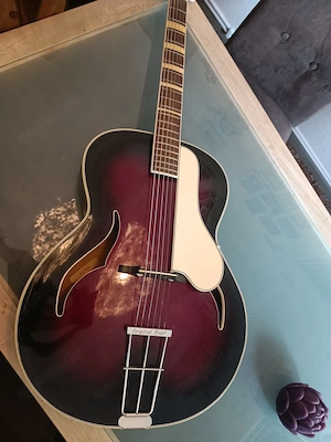 Original Hopf Jazzgitarre 50er   60er Jahre Top wie neu
