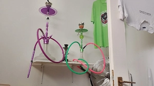 2 Shishas mit Zubehör zu verkaufen 