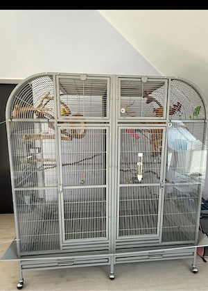 vogelvoliere käfig voliere vogelzubehör 