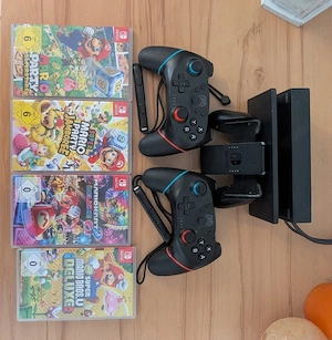 nintendo switch 1 neon spielkonsole nintendo neon spiele player & 4 spiele 
