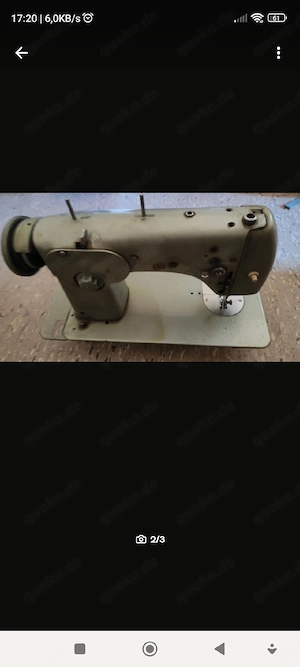 Antike Nähmaschine Phoenix Automatic 