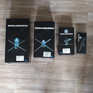 3D Hologramfan verschiedene Größen 