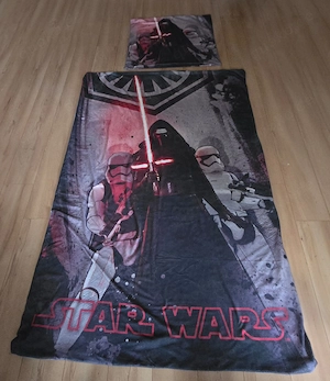 Wende-Bettwäsche Flanell Star Wars Darth Vader 