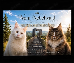 Maine Coon Wurfankündigung