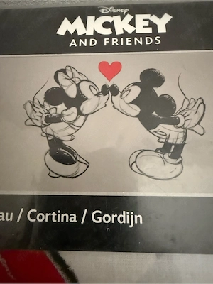 Walt Disney Schlaufen vorhänge