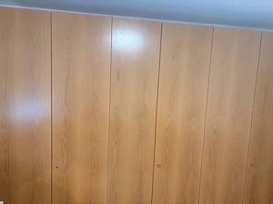 6- türiger Kleiderschrank braun