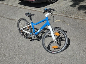 Woom 4 Kinderfahrrad blau