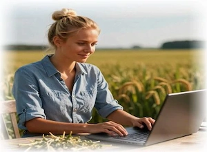 Eine junge Landwirtin möchte einen passenden Mann kennenlernen