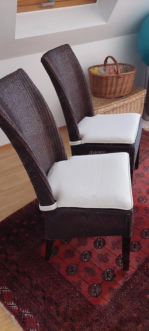 2 Korbstühle von Möbelum HD