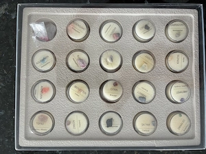 Mineralien- Edelstein-Sammlung 101 Teile