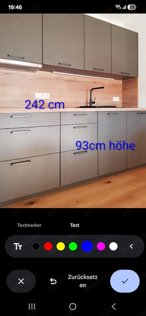 Neuwertige Einbauküche (Doma Küchenstudio)