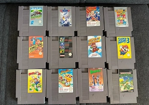 nes Nintendo paket inklusive spiele Controller und Zubehör 