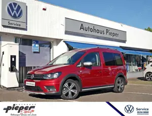 Volkswagen Caddy 2.0 TDI Beach/Alltrack Zelt Bett Navi ACC 110 k...