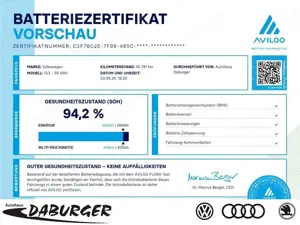 Volkswagen ID.3 Pro 62kW ACC+KAMERA+SITZHEIZUNG+94,2% Klima Navi