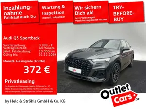 Audi Q5 S-Line Black 50TDI qu 20 HuD STANDH