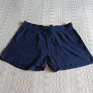 Damen - Shorts, kurze Hose, dunkelblau, Gr. 42, esmara