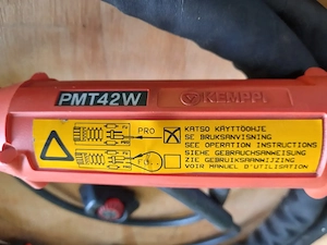 Kemppi mig mag brenner pmt42w 3mtr lang 