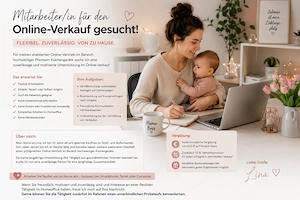 Nebenverdienst im Online-Verkauf   Flexible Arbeit von zu Hause Homeoffice Nebenjob Minijob Arbeit 