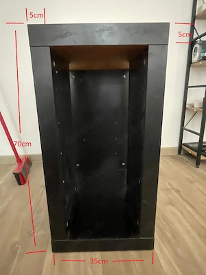 Schwarzer Tischgestell