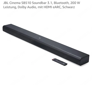 JBL Cinema SB510 Soundbar 3.1 