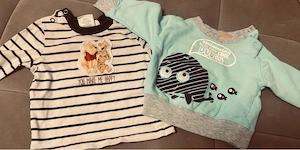 Baby T Shirts   Größe 62 68   6 Stück   Top Zustand   Auch einzeln