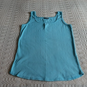 Damen - Trägerhemd, Top, Hemd, türkis, Gr. 44, Street One