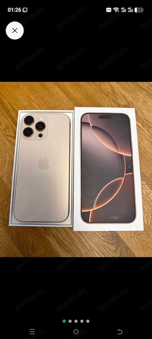 iPhone 16 Pro Max 256Gb 