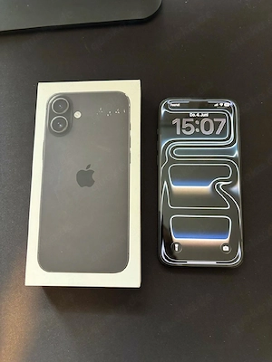 Apple iPhone 16 plus schwarz 128GB und Originalverpackung  