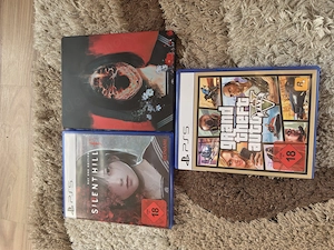 PS 5 Spiele Paket bestehend aus Silent Hill F Steelbook Edition und GTA V