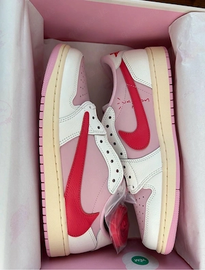 Nike Jordan 1 Low x Travis Scott Tropical Pink 44