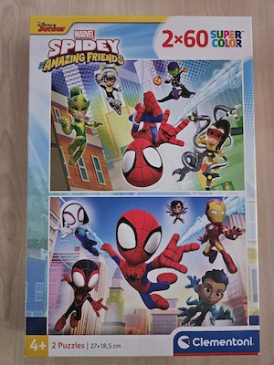 Kinderpuzzle Disney Junior Marvel Spidey Amazing Friends 2 x 60 Teile Puzzle