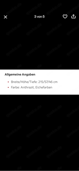 hochwertige Wohnwand zu verkaufen
