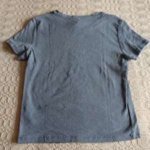 Damen - T-Shirt, gerippt, Rippen-Shirt, blau, Gr. S bzw. ca. Gr. 36