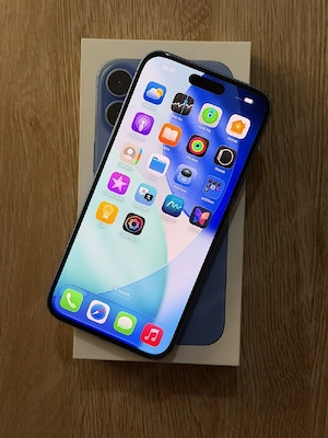 Apple iPhone 16 blau plus 128GB 