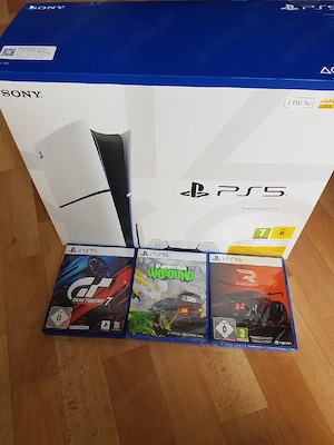 sony Playstation 5 slim PS5 slim CDs player 1000GB 