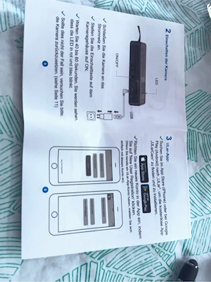 Mini WLAN Kamera mit Wecker Uhr