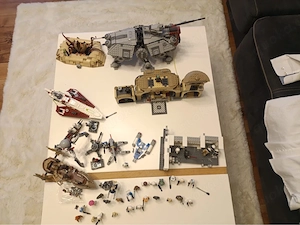 Lego Star Wars Konvolut Originalverpackung evenfalls vorhanden 