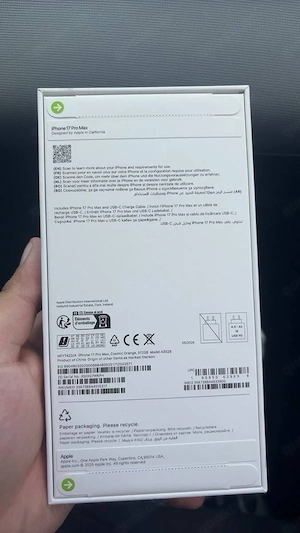 iPhone 17 Pro Max 512 GB   Orange   Neu & ungeöffnet