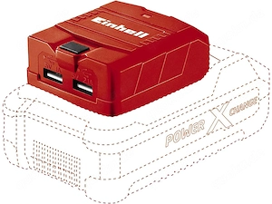Einhell USB battery adapter TE-CP 18 Li USB Solo Power