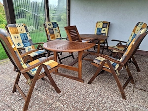 Hochwertiges Gartenmöbel Eiche