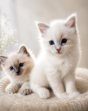 Birma Ragdoll Kitten 