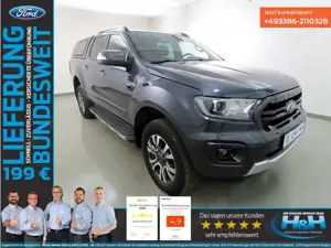 Ford Ranger 2.0 Aut. 4x4 Wildtrak Hardtop+LED+ACC+AHK