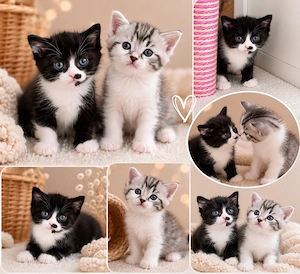 Kitten suchen verantwortungsbewusstes Zuhause
