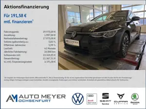 Volkswagen Golf VIII LIFE 1.0 eTSI DSG Navi Harman  Kardon HUD e
