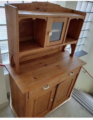 Küchenbuffet VINTAGE Massivholz Landhausstil ( 1960er) aus der Oberpfalz
