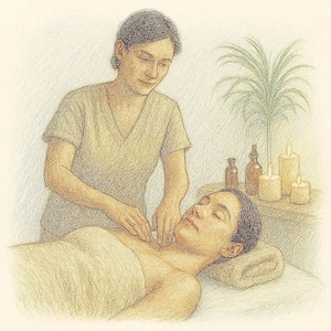 erotische Massage für Sie (auch Intimpflege)